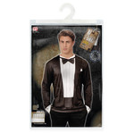 t-shirt lange mouwen smoking m/l