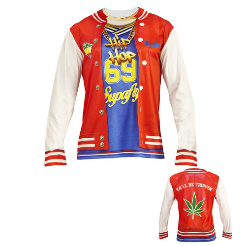 t-shirt lange mouwen hip hopper m/l