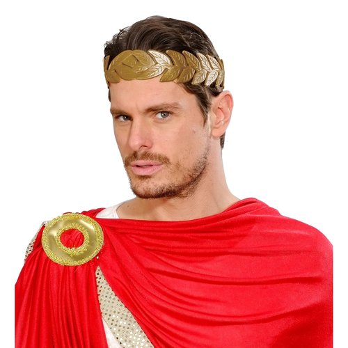 laurierblad goud hoofdband