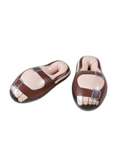 opblaasbare sandalen