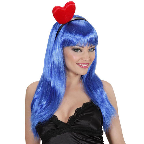 hoofdband hart, rood