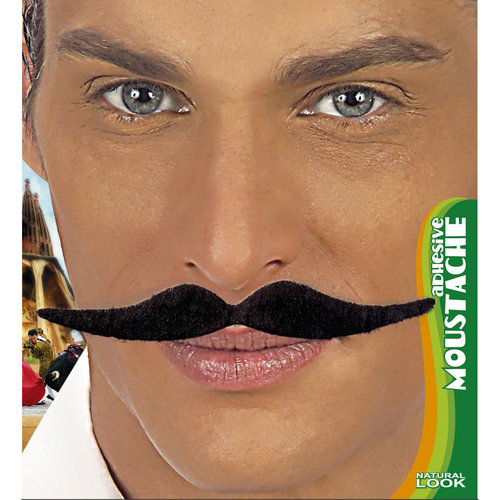 snor zwart, dali, per 6