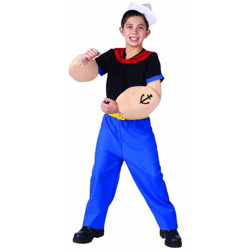 Carnavalspak Popeye the Sailorman pakje voor kinderen