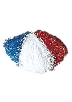 pom pom rood/wit/blauw