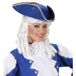 tricorn vilt, blauw