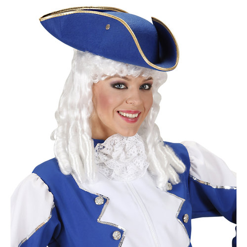 tricorn vilt, blauw