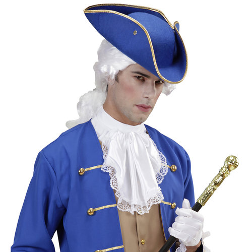 tricorn vilt, blauw
