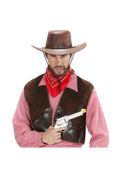 cowboyhoed lederlook