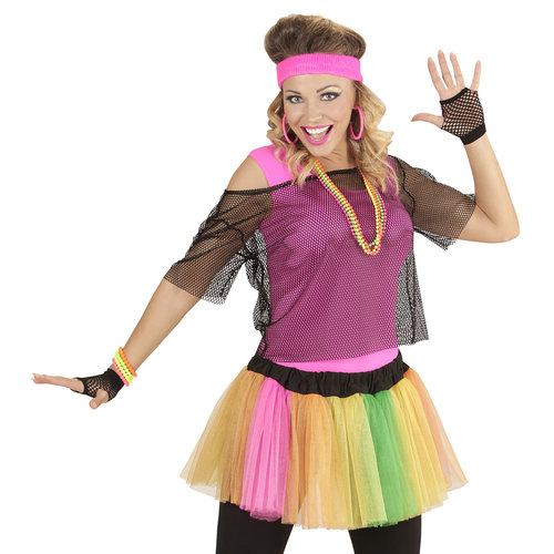 vingerloze nethandschoenen zwart