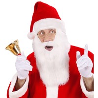 muts kerstman met baard