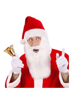 muts kerstman met baard