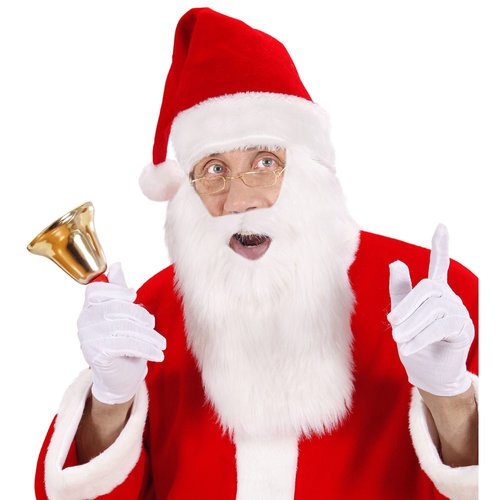 muts kerstman met baard