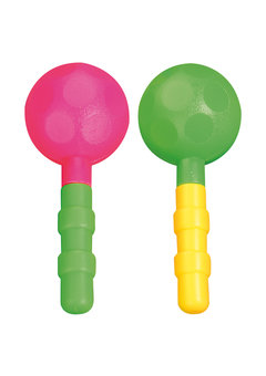 set van 2 sambaballen, kleur ass.