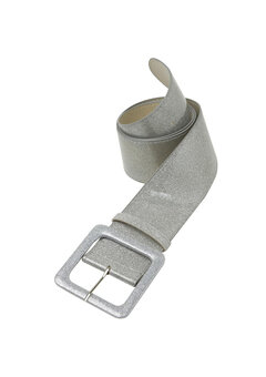 riem zilver glitter