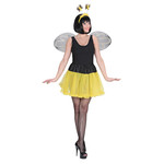 petticoat zwart/geel