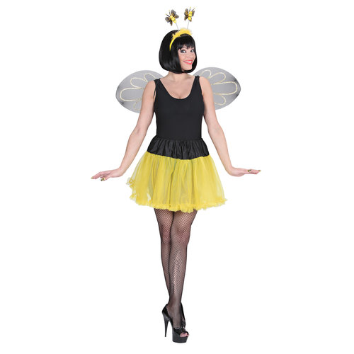 petticoat zwart/geel