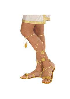 gouden sandalen
