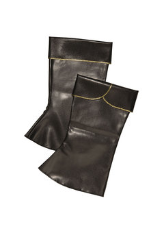 opzetlaarzen lederlook