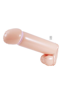opblaasbare penis 60 cm