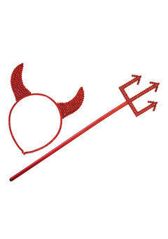 duivelshoorn met drietand