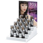 display, lippenstift goud