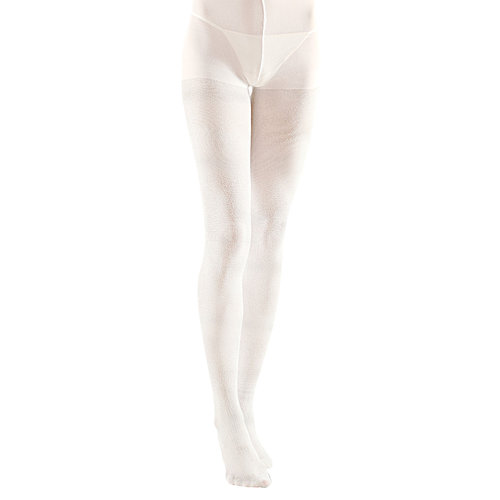 panty 40den, glitter wit "xl"