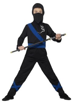 Ninja Japan kostuum kind zwart