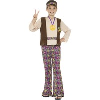 Hippie kostuum jongen