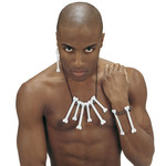 bottenset (ketting, oorring en armband)