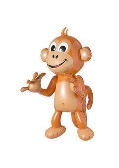 opblaasbare aap 50cm