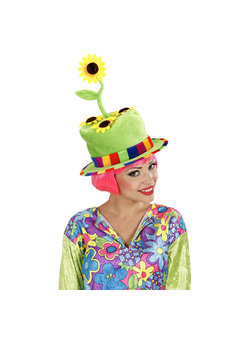 fluwelen hoed zonnebloem