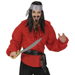 nekband satijn met strepen wit/zwart