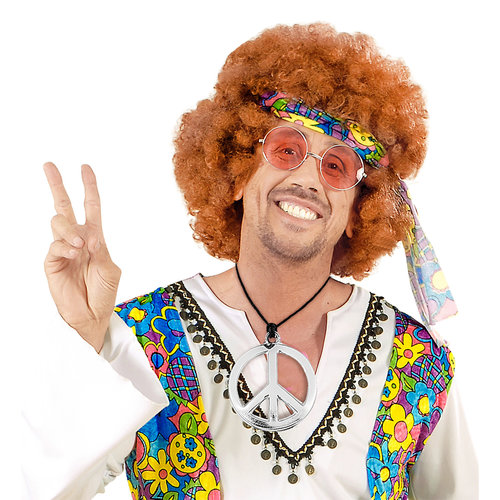 medaillon hippie van pvc