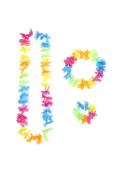 hawaii set felle kleuren