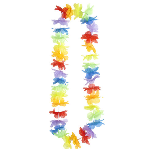 hawaii krans regenboogkleuren