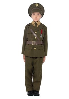 Leger officier kostuum jaren-50