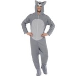 Wolf kostuum onesie