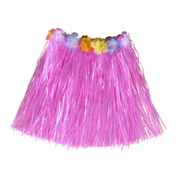 hawairokje met bloemenriem kind, rose