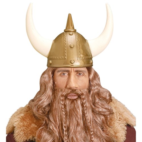luxe viking helm met spijkers
