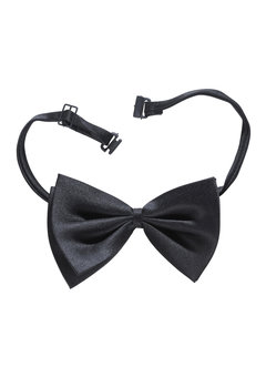 luxe verstelbaar strikje, zwart