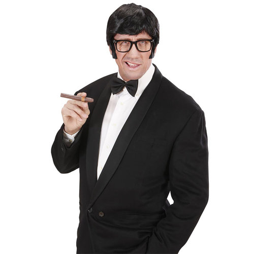 luxe verstelbaar strikje, zwart