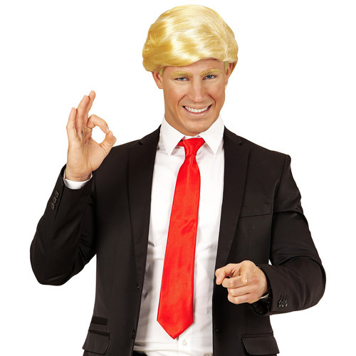 satijnen stropdas rood