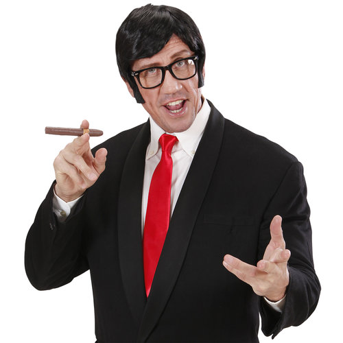 satijnen stropdas rood