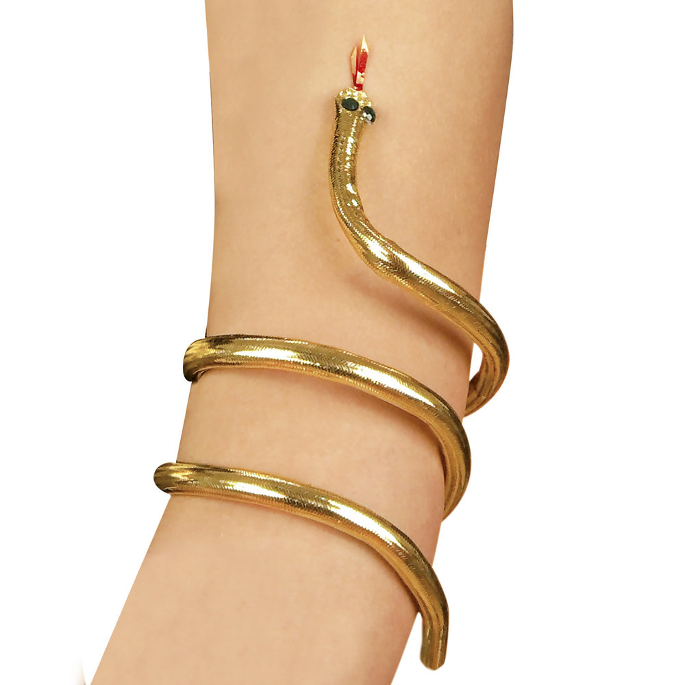 ik ben gelukkig klein beroemd buigbare egyptische slangen armband