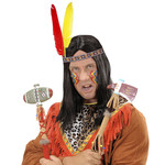 hoofdband indiaan met 2 veren