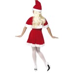 Kerstjurkje luxe met cape