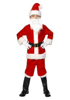 Kerstman pak luxe kind