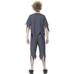 Eng zombie school jongen kostuum