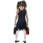 Griezelig zombie Cheerleader pakje voor meiden