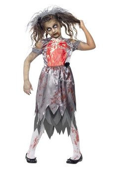 Zombie Bruid kostuum